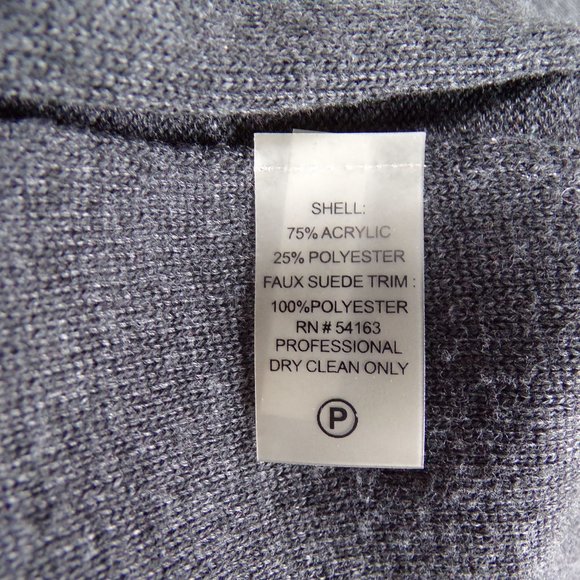 Calvin Klein Gray Turtleneck Sweater Dress - Picture 6 of 7